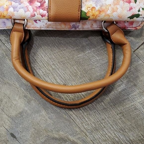 Dana Buchman Floral Bag Handbag Shoulder Purse Tote Satchel WOMEN'S WOMAN'S - Picture 7 of 12
